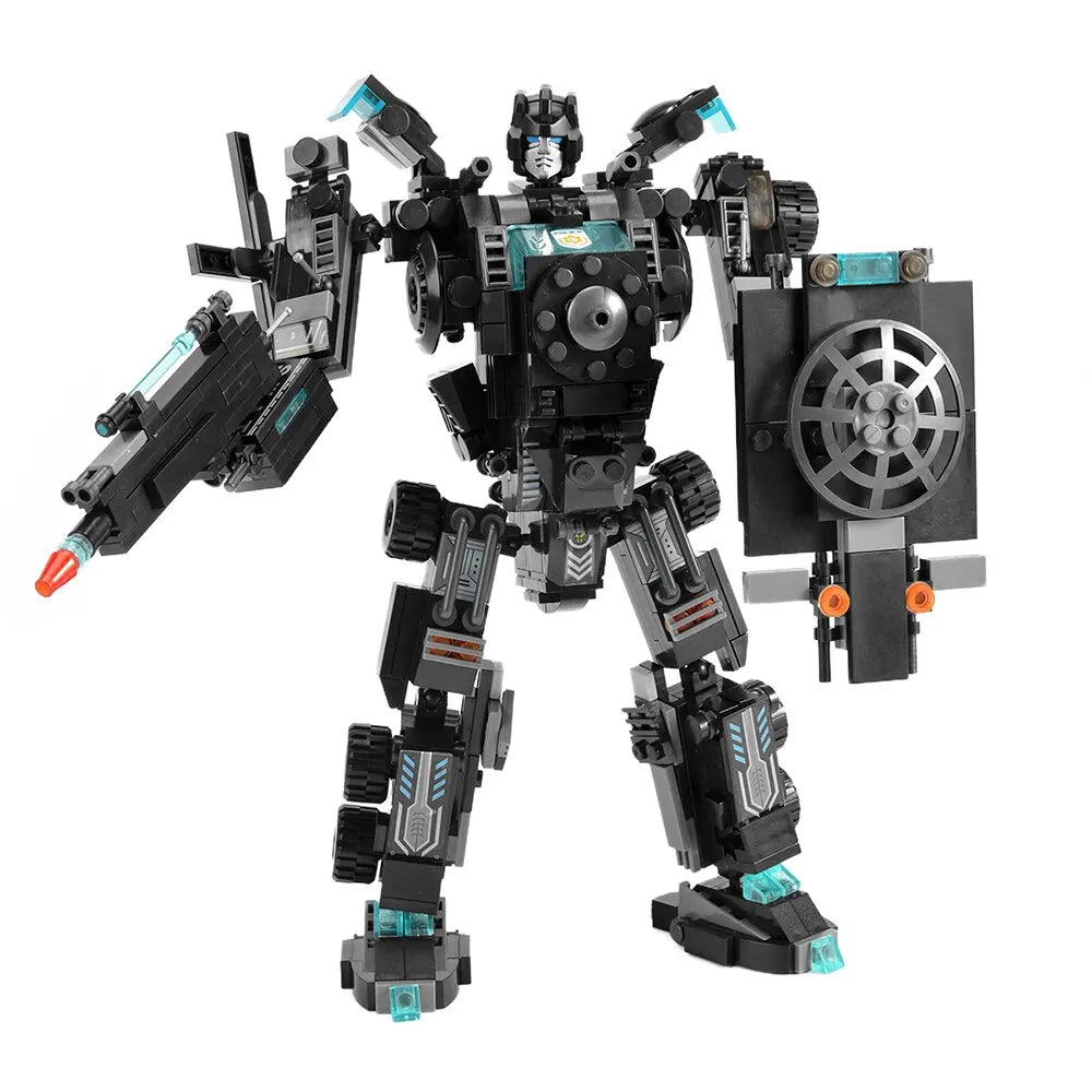 The City SWAT Command Center Building Block Set